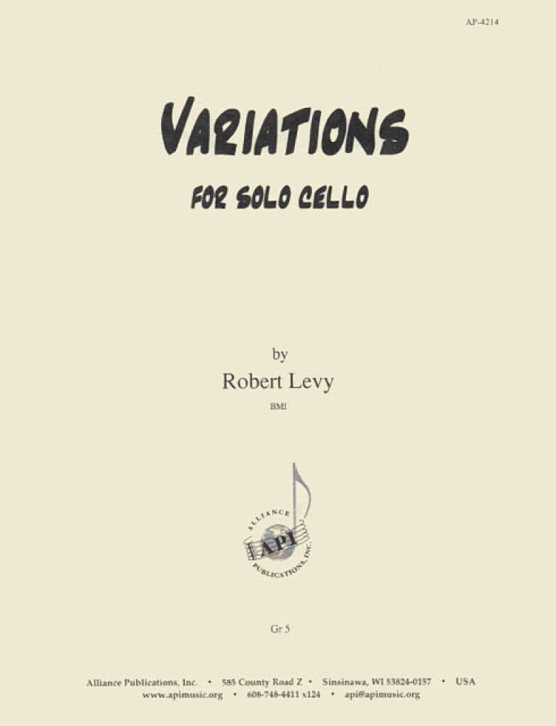 Variations for Solo Cello